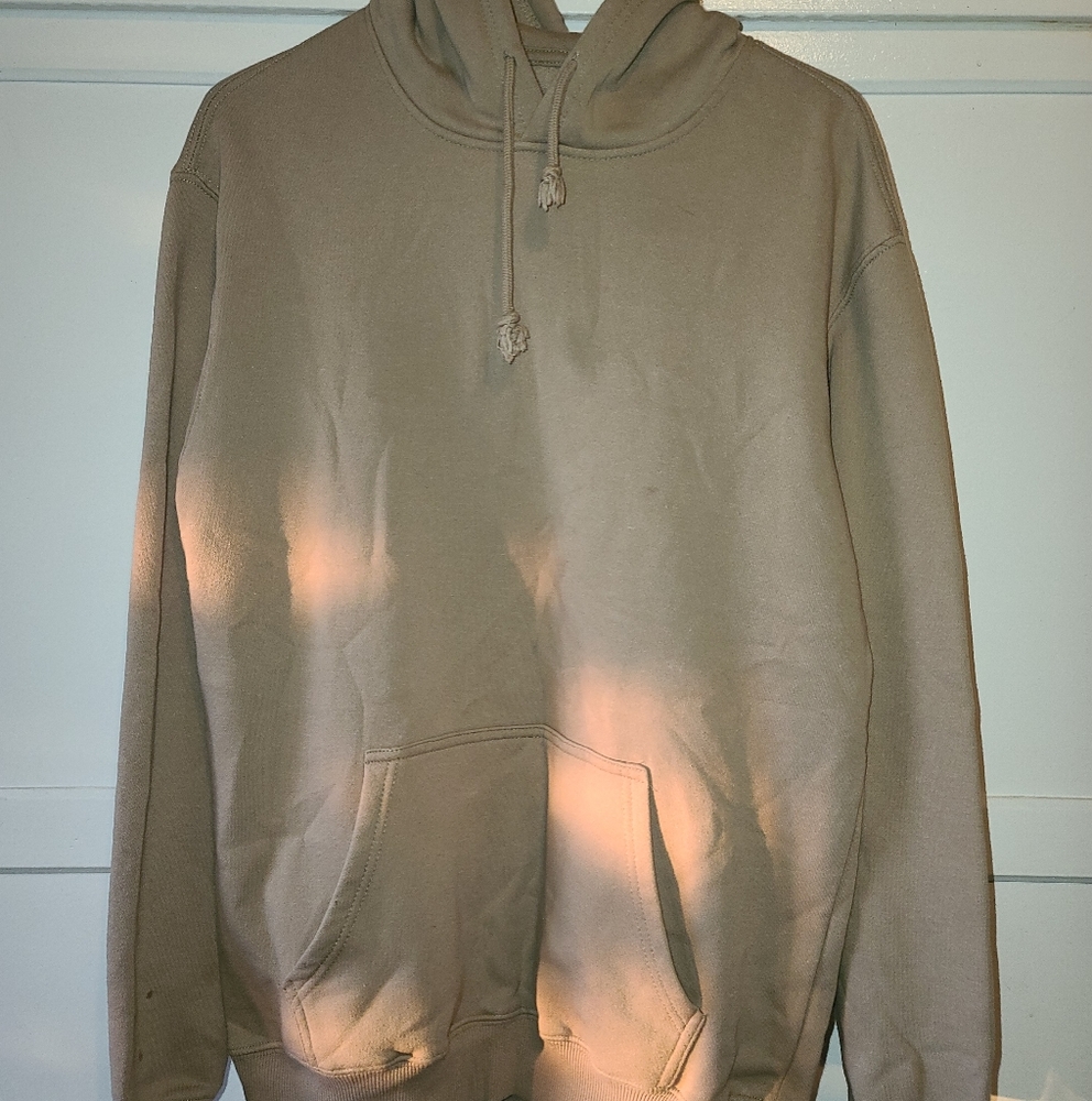 Nude plain hoodie size medium vintage
